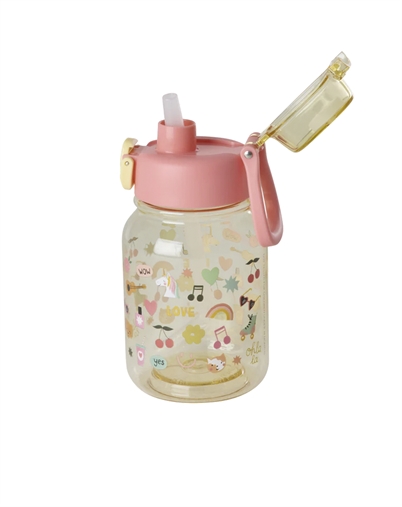 Rice Kids - Plastic Kids Drikkedunk - Unicorn Love Print
